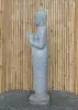  Product image 3 of the product “Standing Buddha made of Riverstone, position Namaskara , H. 151cm. ”